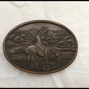 BERGAMONT BRASS WORKS Belt Buckle